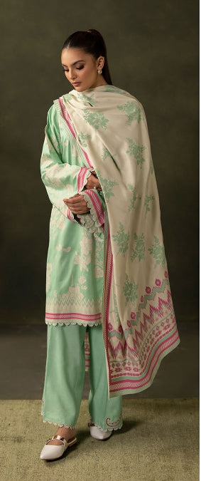 Zellbury | Unstitch 3 Pc Paste Printed Viscose Collection