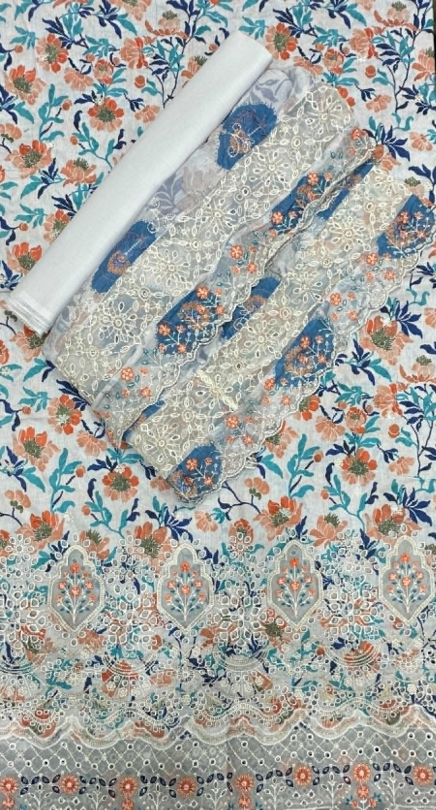 Riwayat | Unstitched 3pc Embroidered Lawn Collection
