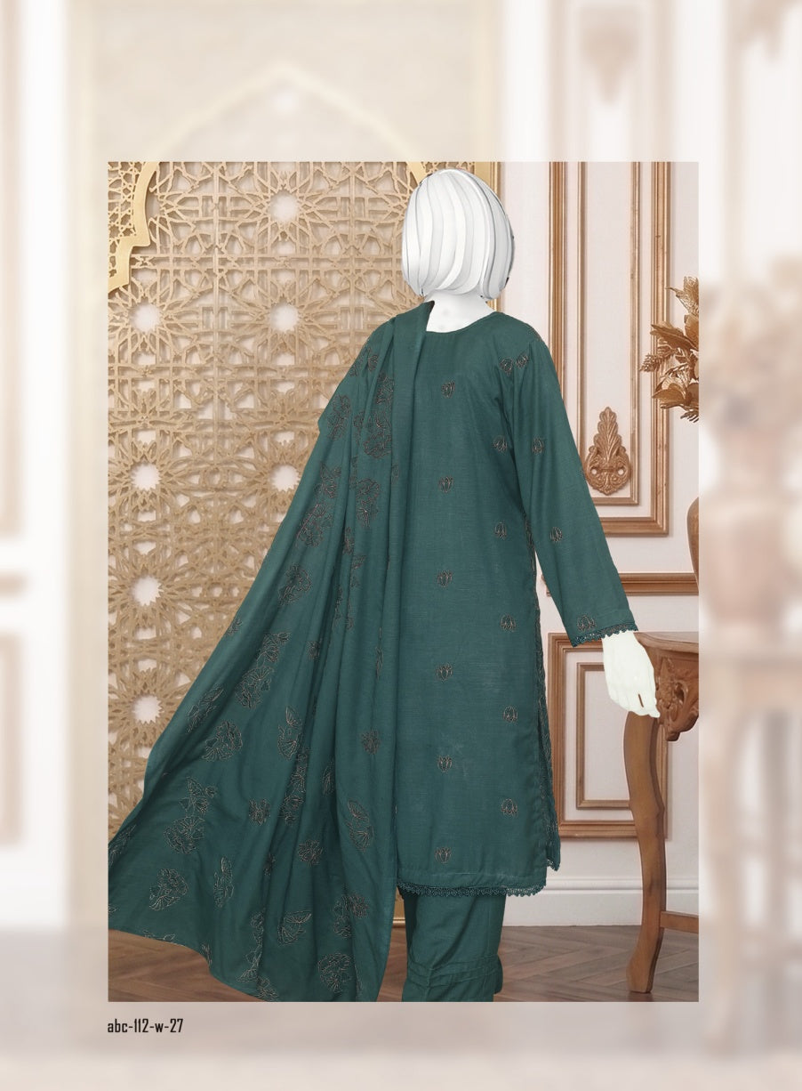 Al Boutique Centre Deep Teal back pose