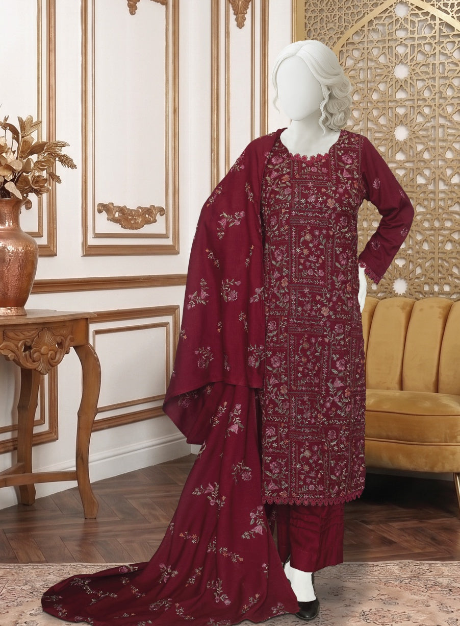 Al Boutique Centre Maroon front pose