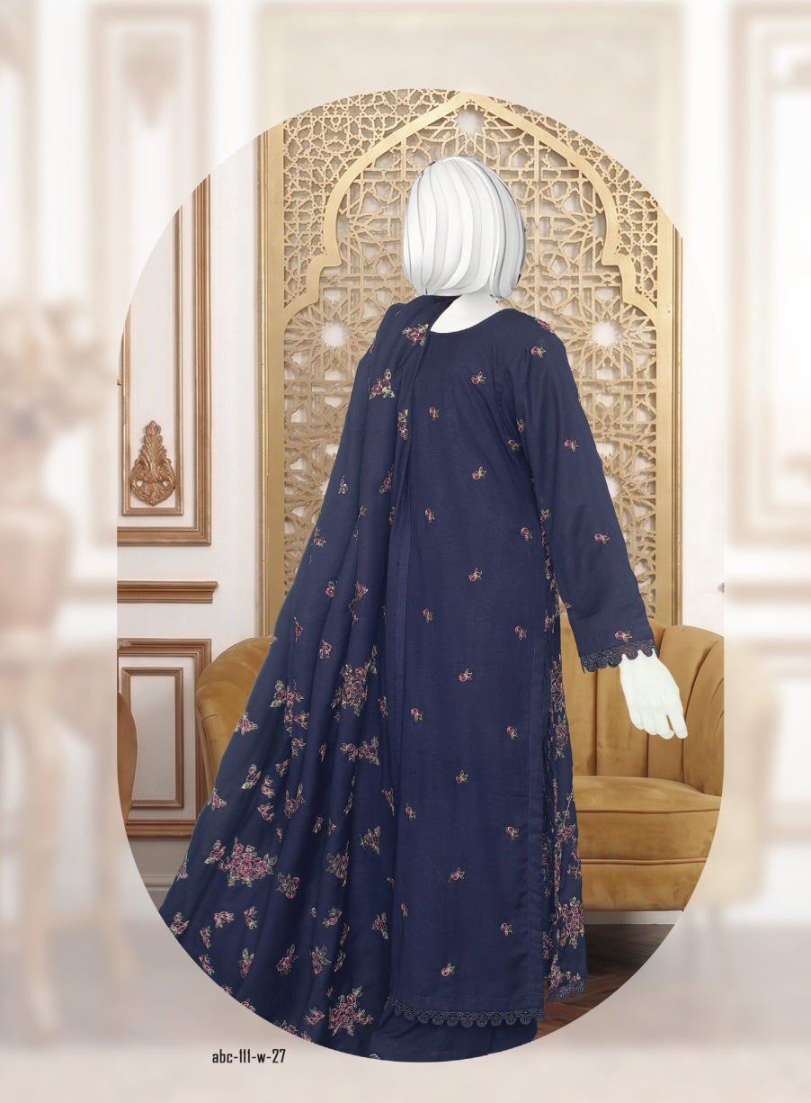 Al Boutique Centre Navy Blue back pose