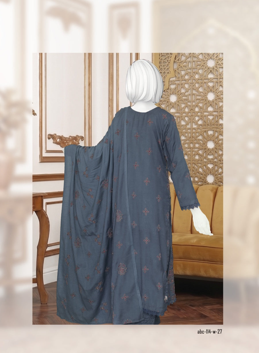 Al Boutique Centre Steel Blue back pose