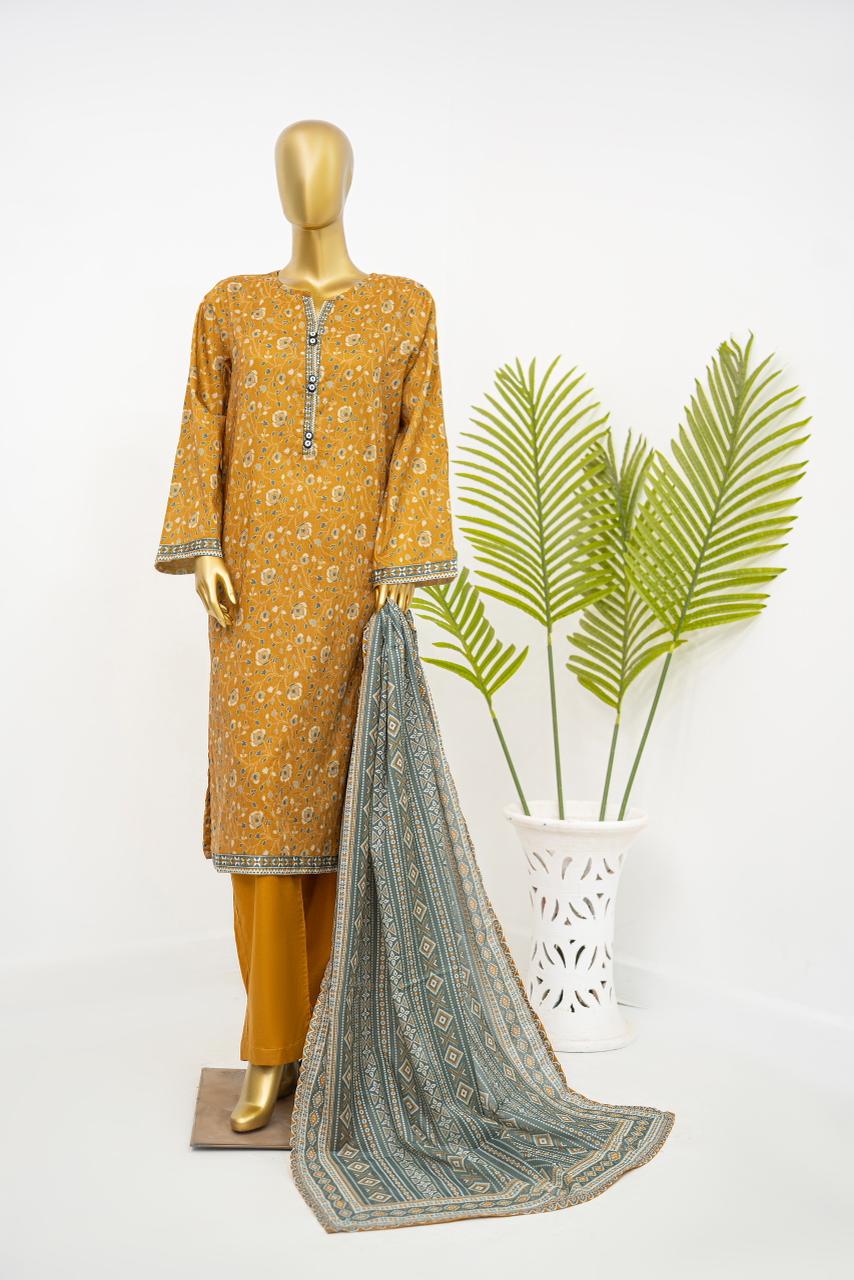 Bin Saeed | Stitch 3 Pc printed Lawn Collection