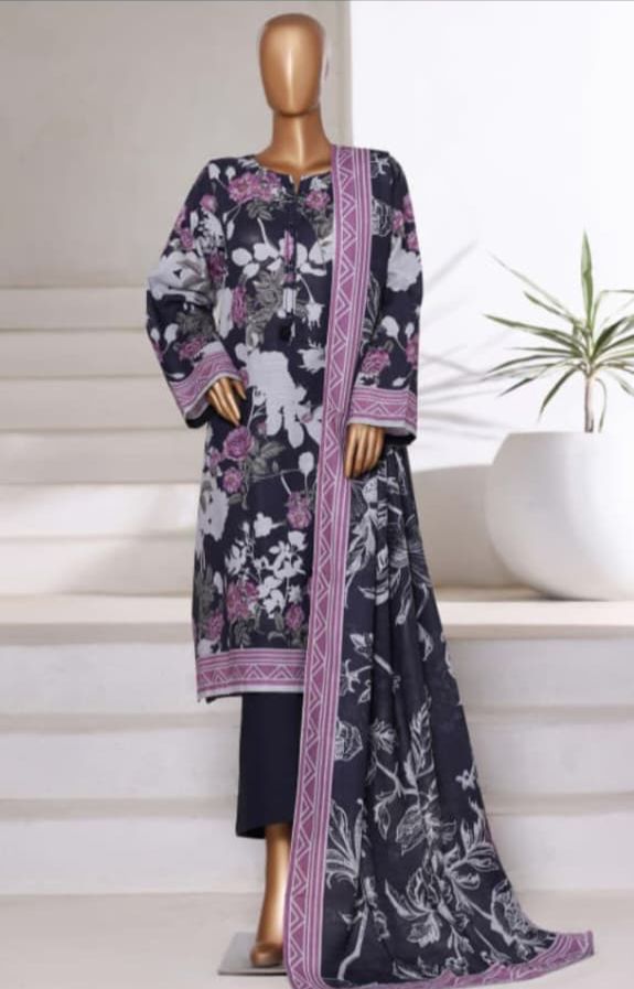 Sada Bahar | Stitched Printed Khaddar