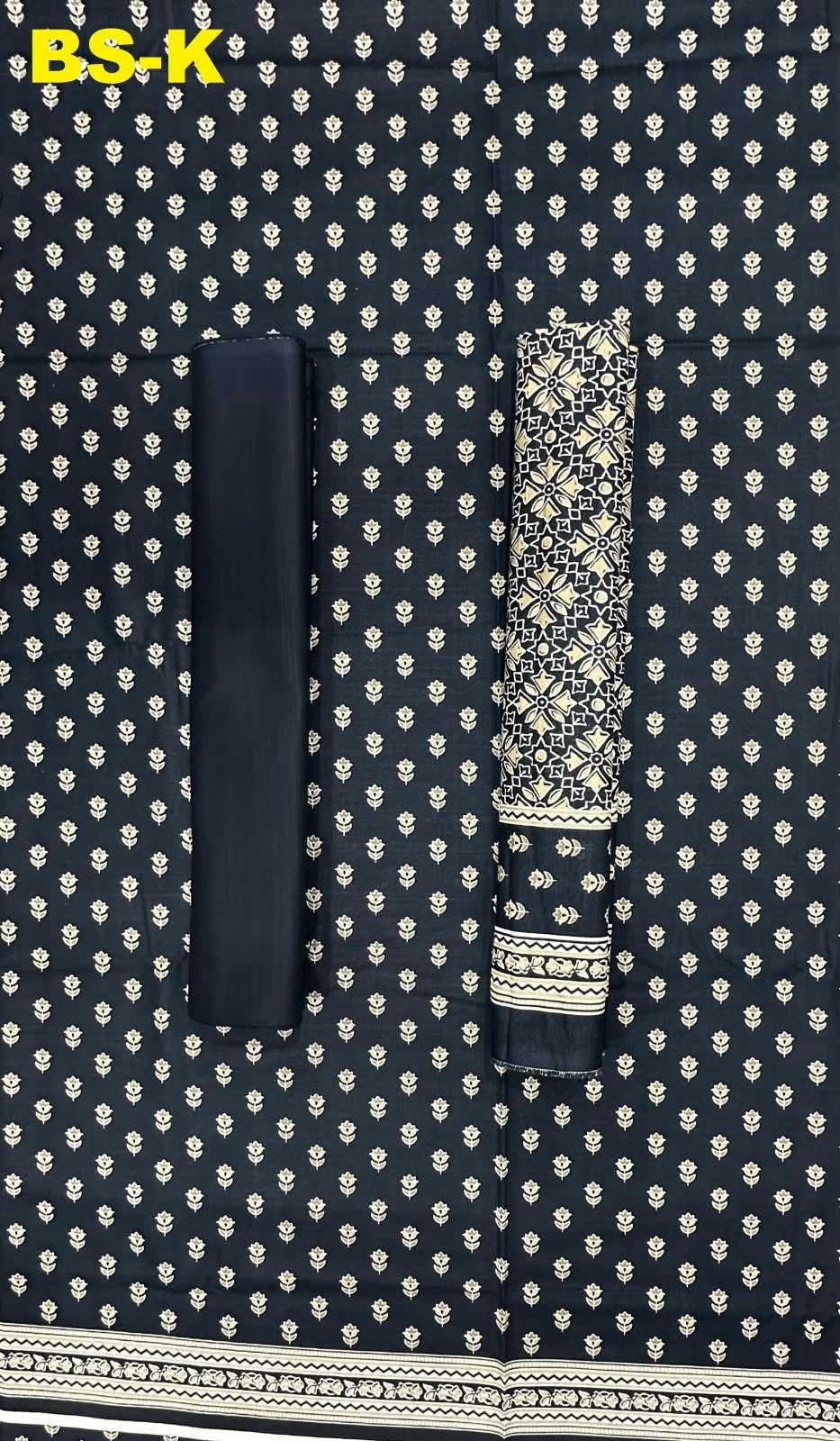 Bin Saeed Khaddar design 06