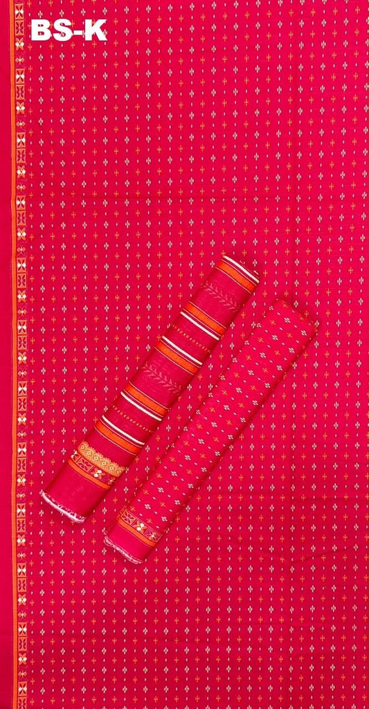 Fuchsia Pink | Bin Saeed | Unstitched 3Pc Printed Khaddar - BarerahFabrics
