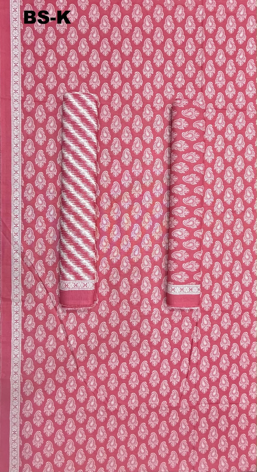Bin Saeed dusty rose Khaddar