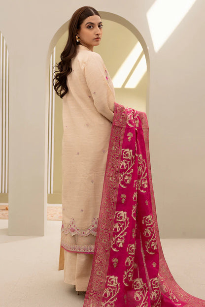 Zellbury | Unstitch 3 Pc Dyed Embroidered Khaddar Collection
