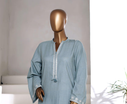 Sada Bahar | Stitched 2 Pc Embroidered Textured Cotton Winter Collection