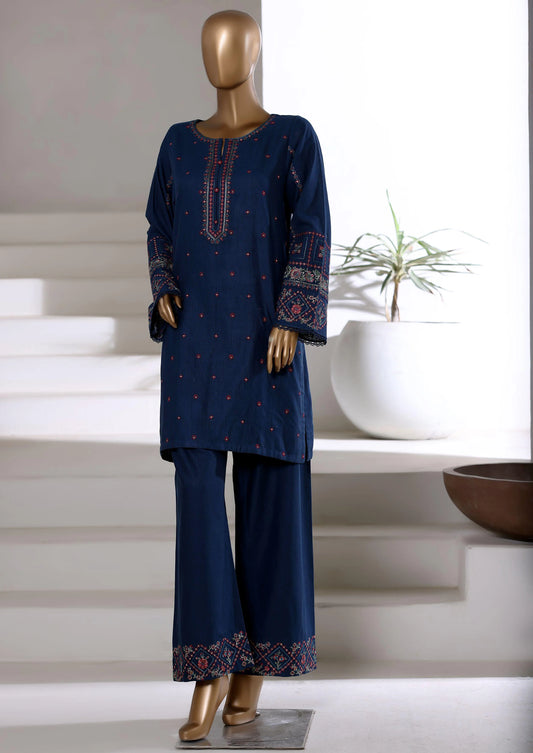 Sada Bahar | Stitched 2 Pc Embroidered Textured Cotton Winter Collection