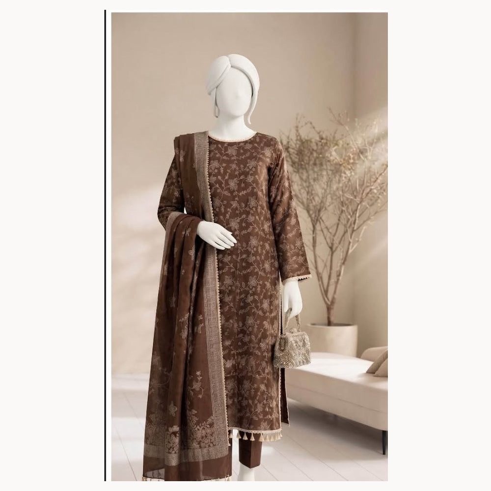 Mishal By ABC Dhanak design 02 full outfit on mannequin