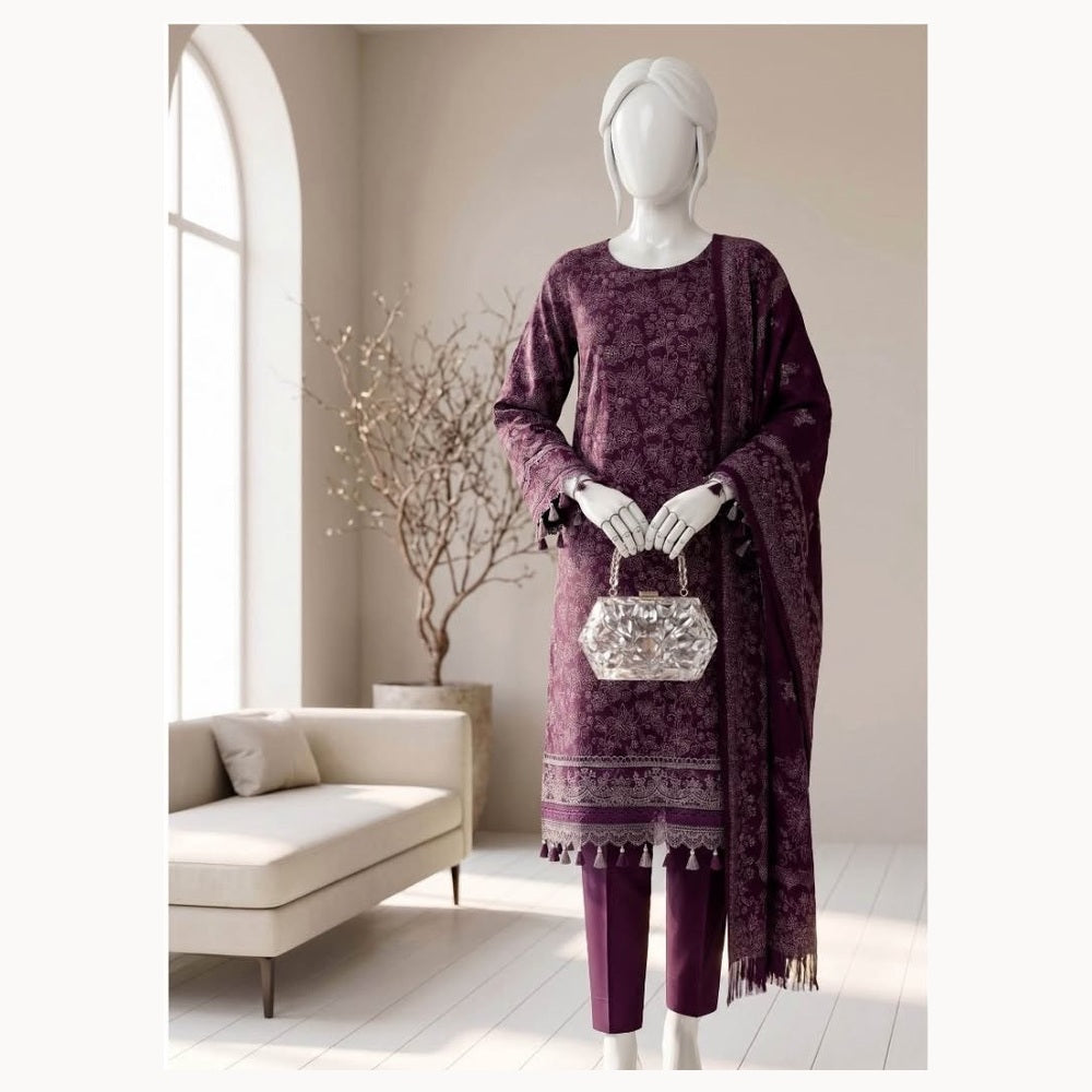 Mishal By ABC Dhanak design 04 full outfit on mannequin