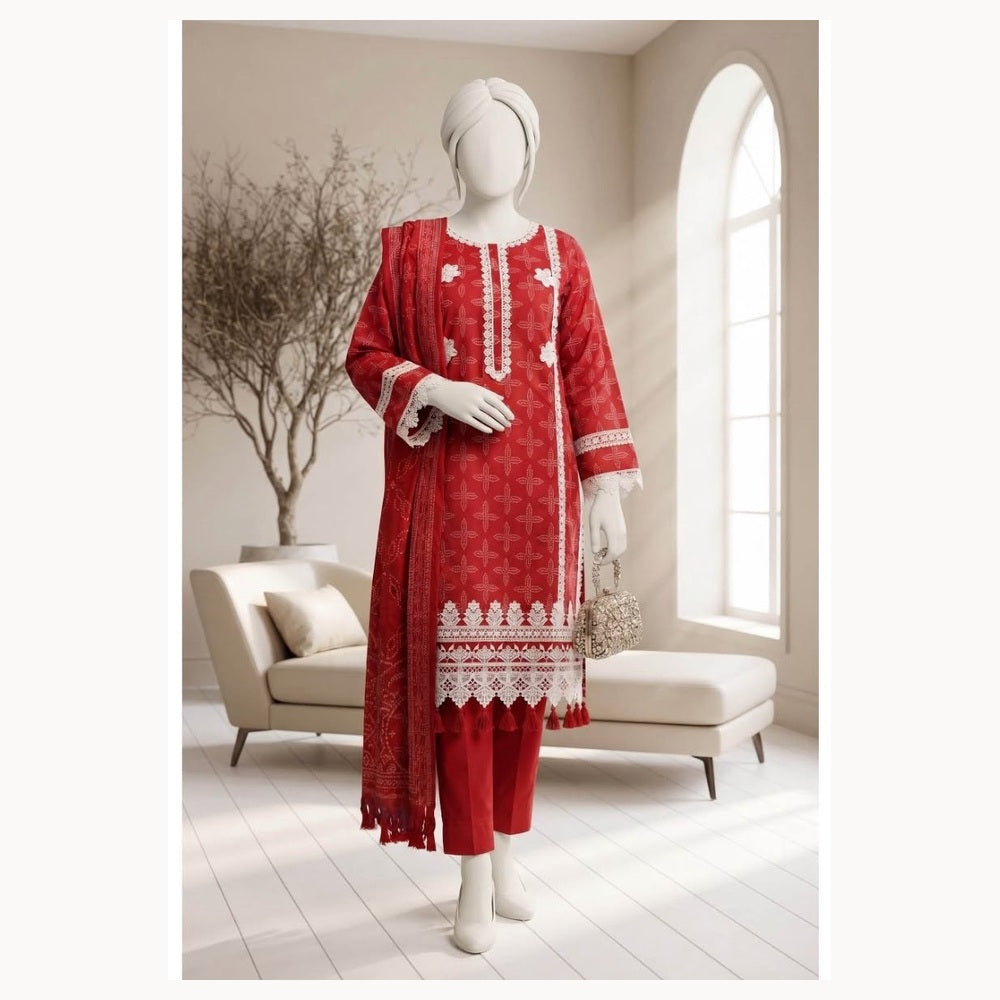 Mishal By ABC Dhanak design 06 full outfit on mannequin