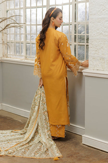 Zellbury | Unstitch 3 Pc Dyed  Embroidered Cotton Collection