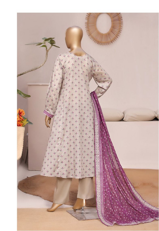 Bin Saeed | Stitch 3 Pc Printed Lawn Frock Collection