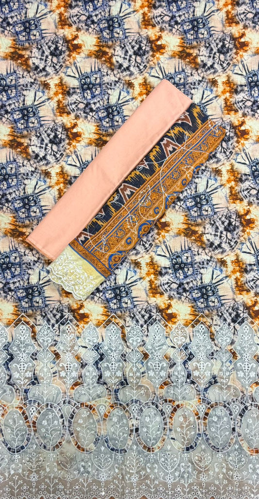 Riwayat | Unstitched 3pc Embroidered Lawn Collection