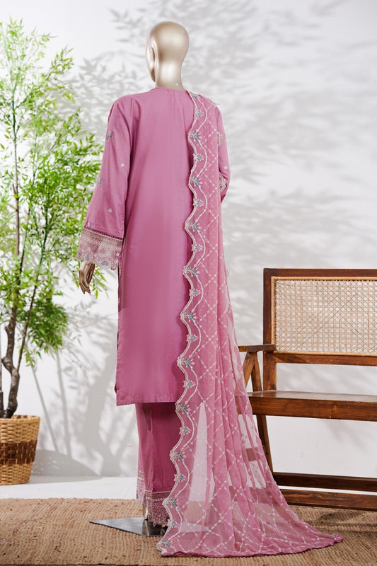 Bin Saeed | Stitched 3 Pc Luxury Embroidered Lawn Collection