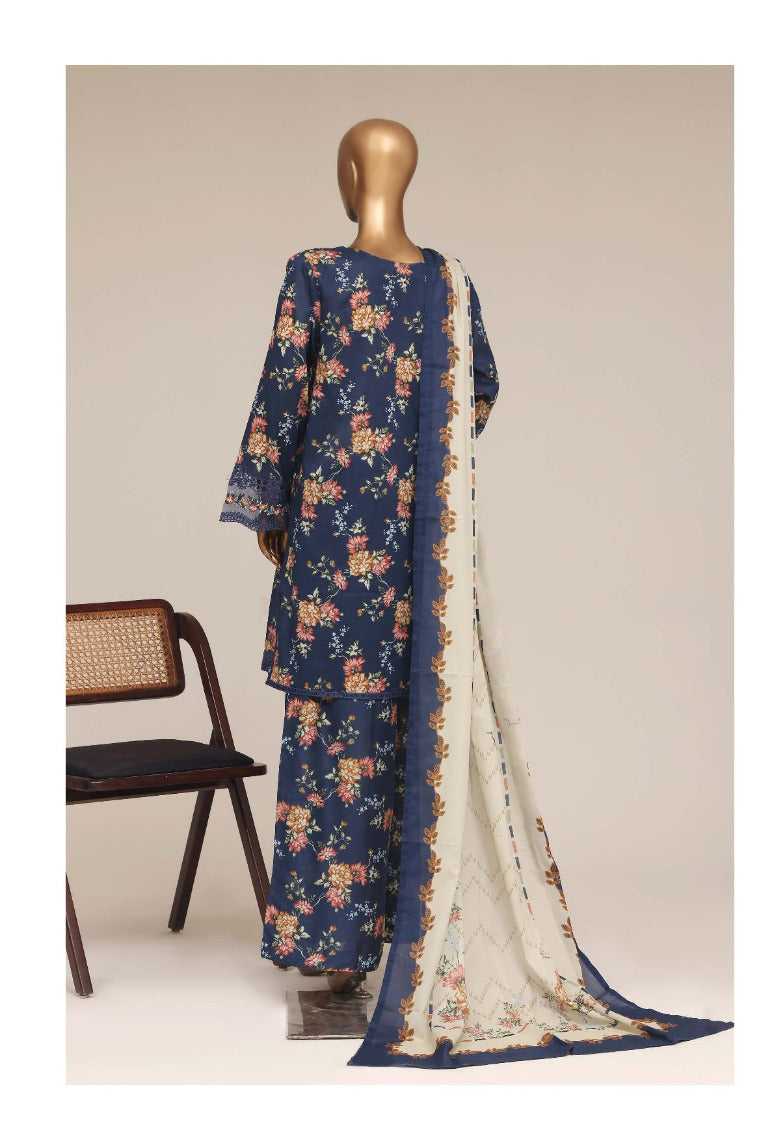 SADA BAHAR | Stitched 3 Piece Embroidered Lawn Collection