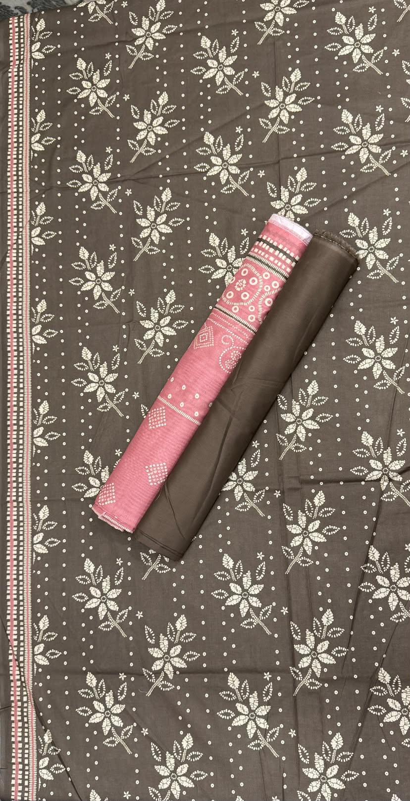 BIN SAEED Unstitched 3 Piece Printed Cotton Collection