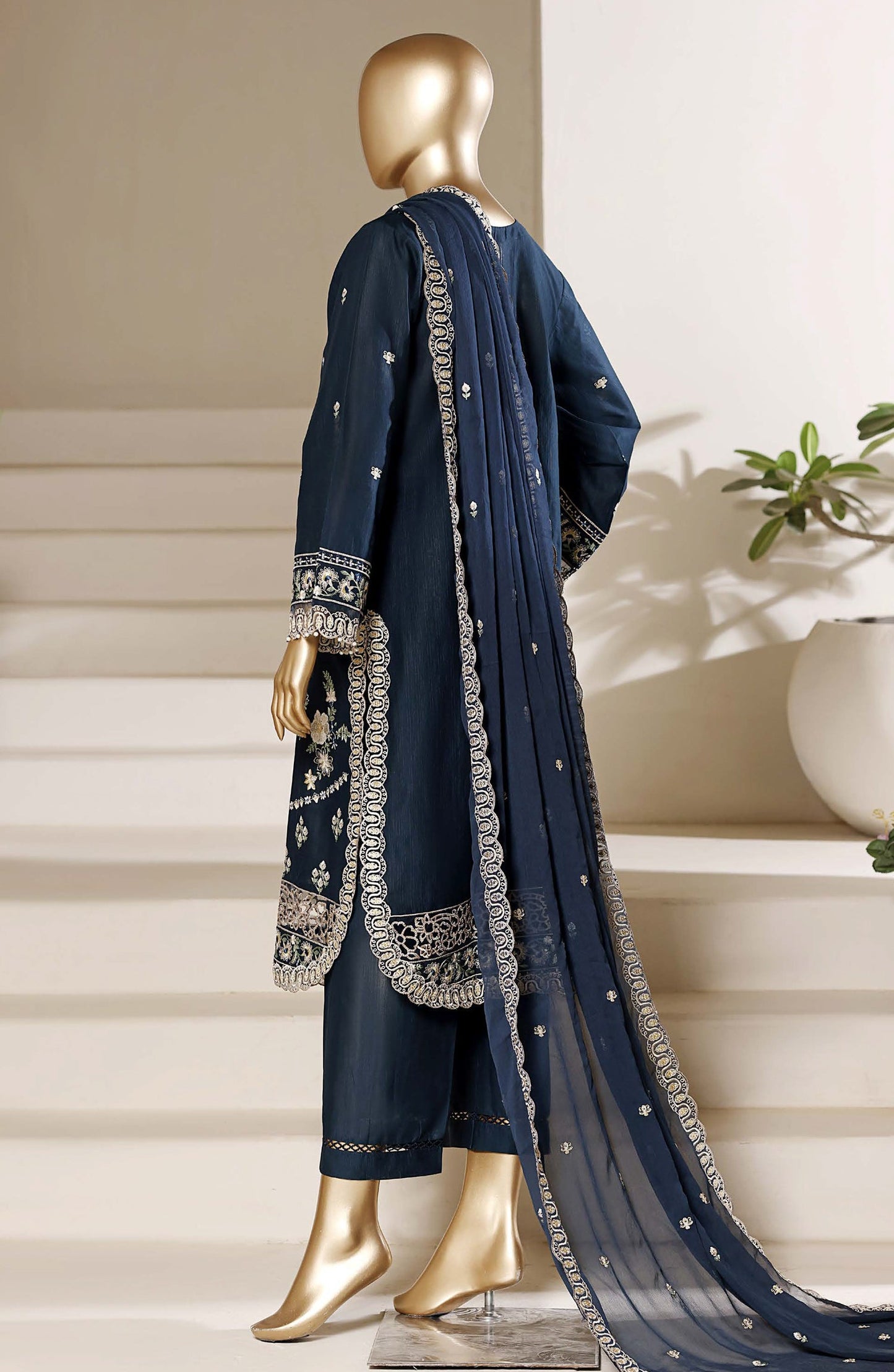 Sada Bahar | Stitch 3 Pc Luxury Embroidered Festive Lawn Collection