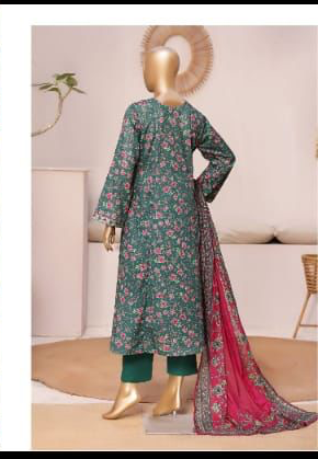 Bin Saeed | Stitch 3 Pc Printed Lawn Frock Collection