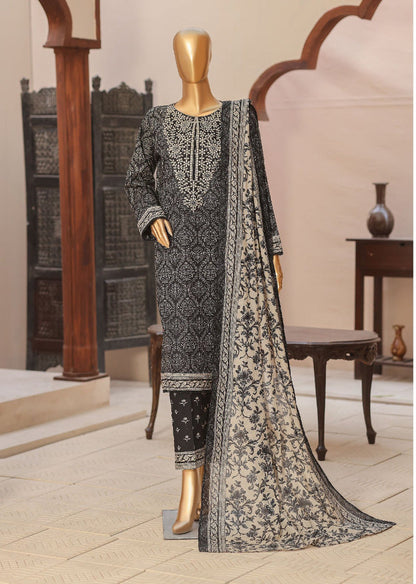 HZ | Premium Daily 3 Pc Embroidered Lawn Collection