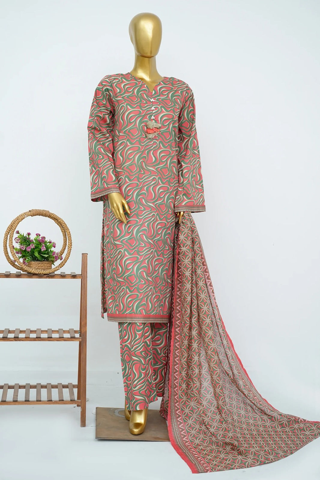 BIN SAEED | Stitched 3 Piece Printed Lawn Collection