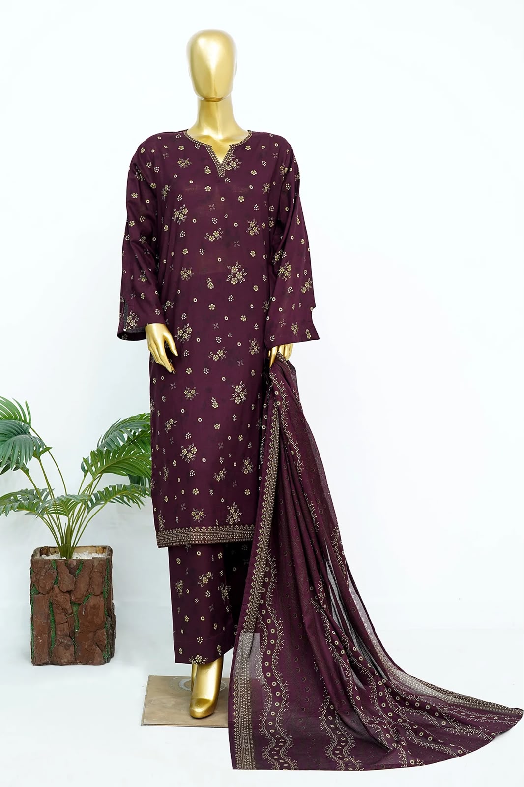 BIN SAEED | Stitched 3 Piece Printed Lawn Collection
