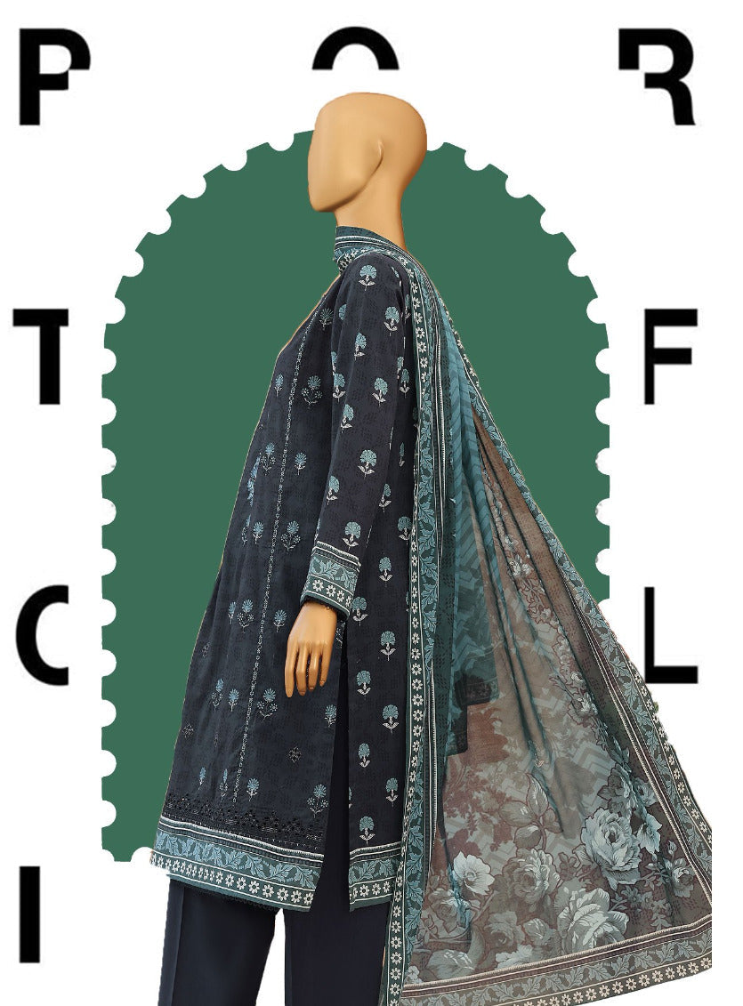 ASASA | Unstitched 3Pc Embroidered Lawn Collection