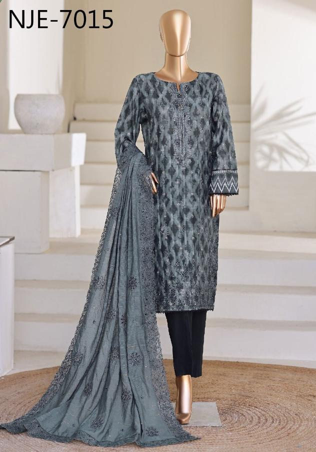 Ninokara by HZ | Unstitch 3 Pc Embroidered Jacquard Collection