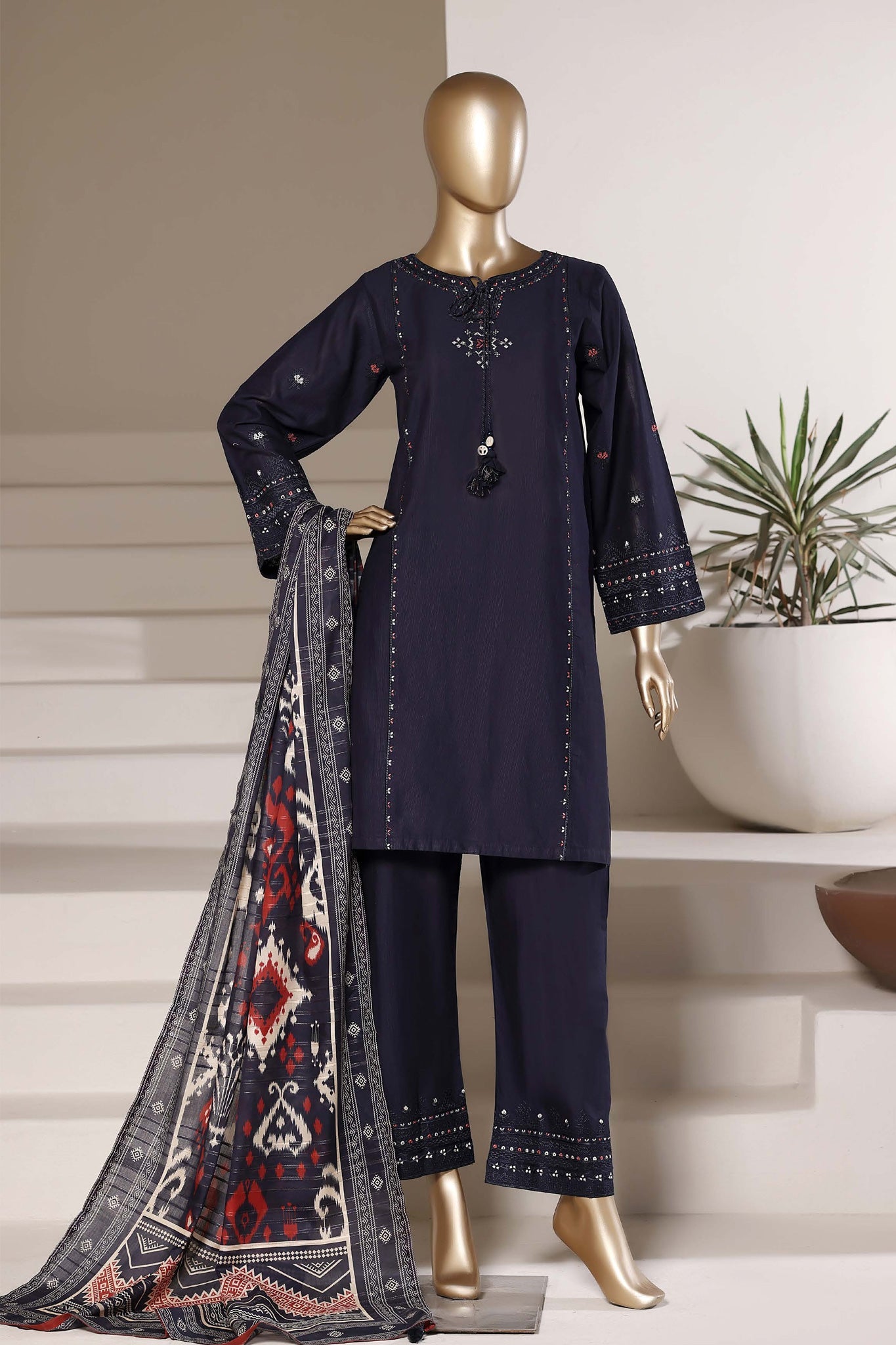 Sada Bahar | Eclair Stitch 3 Pc Embroidered Lawn Collection