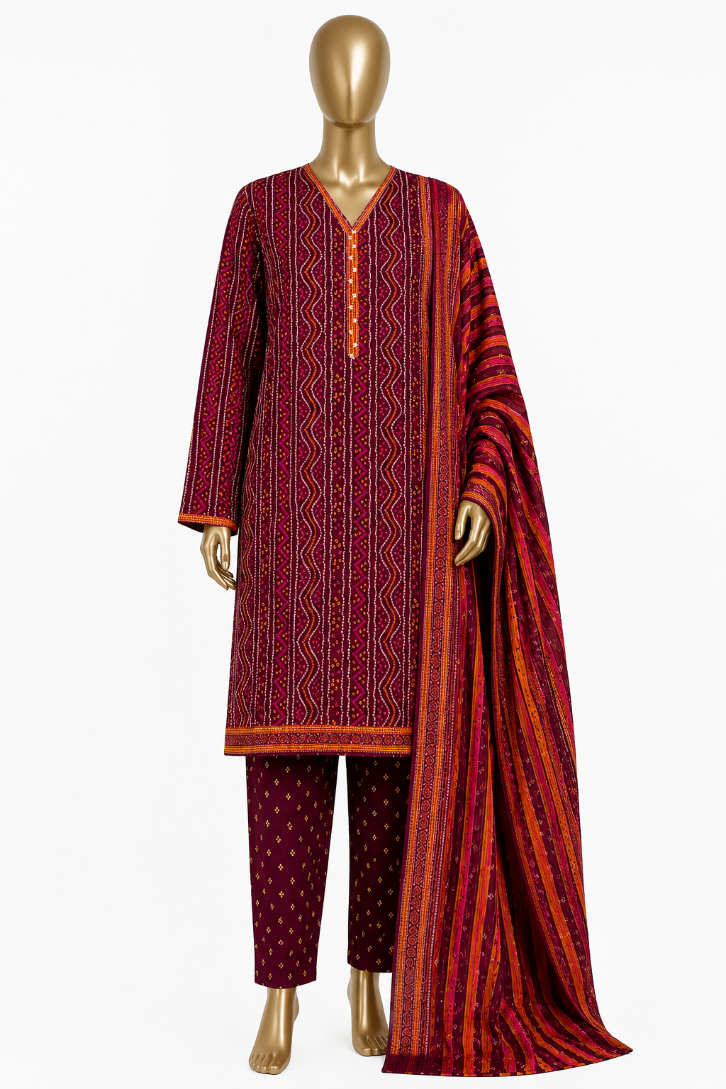 BIN SAEED | Stitched 3 Piece Printed Lawn Collection