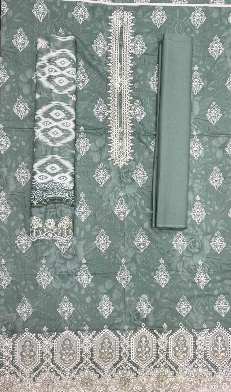 Riwayat Premium Unstitched 3 Piece Embroidered Lawn Collection