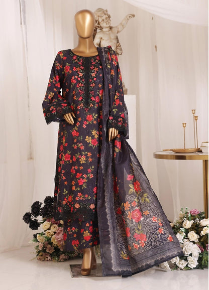 BIN SAEED | Premium 3 Piece Stitched Embroidered Chikankari Lawn Collection