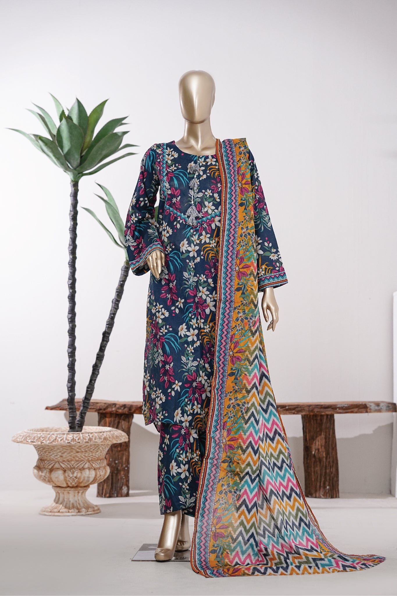Bin Saeed | Stitch 3 Pc Printed Lawn Collection