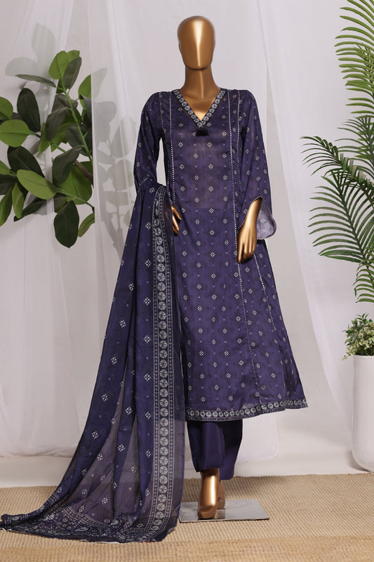 Bin Saeed | Stitch 3 Pc Printed Lawn Frock Collection