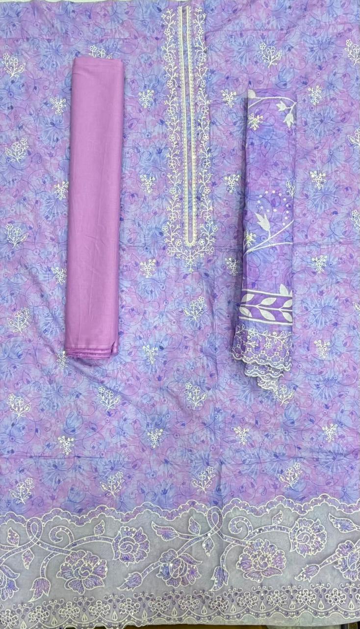 Riwayat Premium Unstitched 3 Piece Embroidered Lawn Collection
