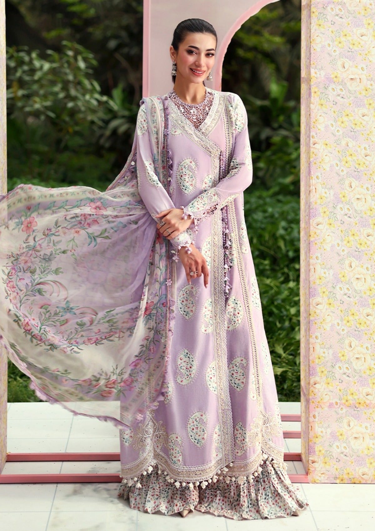 MARIA B | 3 PC Printed Lawn Collection – M Print