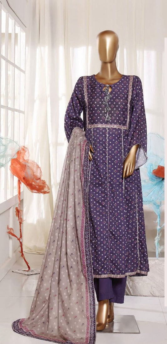 Bin Saeed | Stitch 3 Pc Printed Lawn Frock Collection