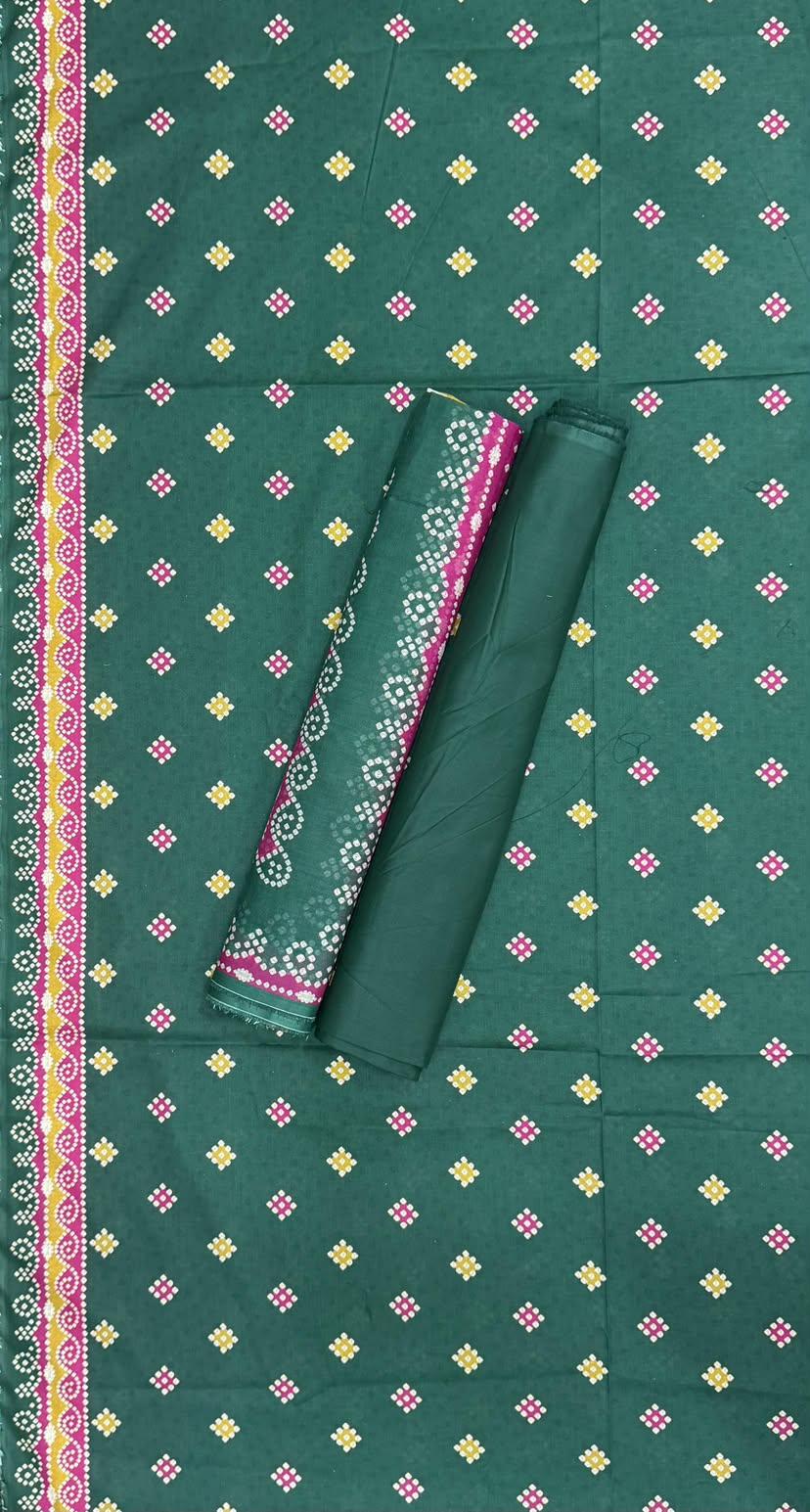 BIN SAEED Unstitched 3 Piece Printed Cotton Collection