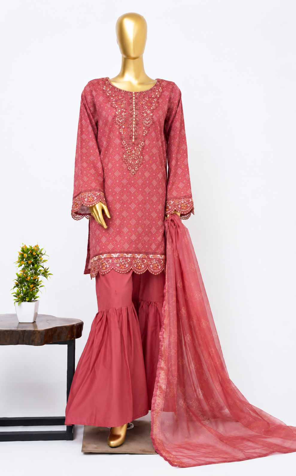 BIN SAEED | Stitched 3PC Embroidered Lawn Collection