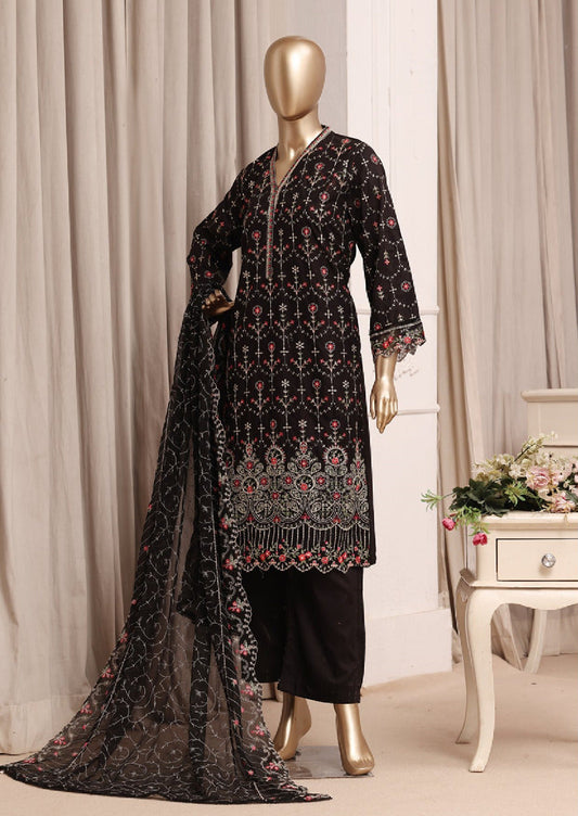 Bin Saeed | Stitched 3 Pc Luxury Embroidered Lawn Collection