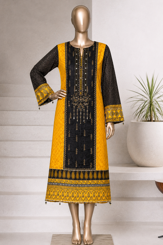 BIN SAEED | Stitch 1 PC SILK Kurti