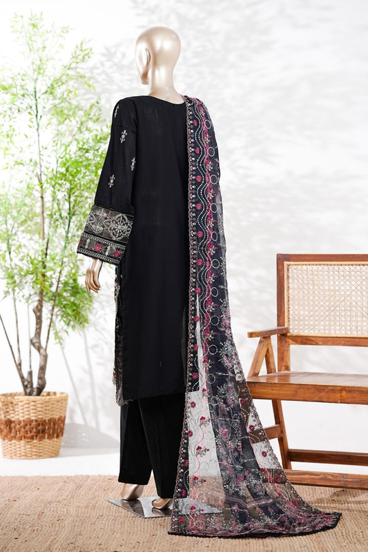 Bin Saeed | Stitched 3 Pc Luxury Embroidered Lawn Collection