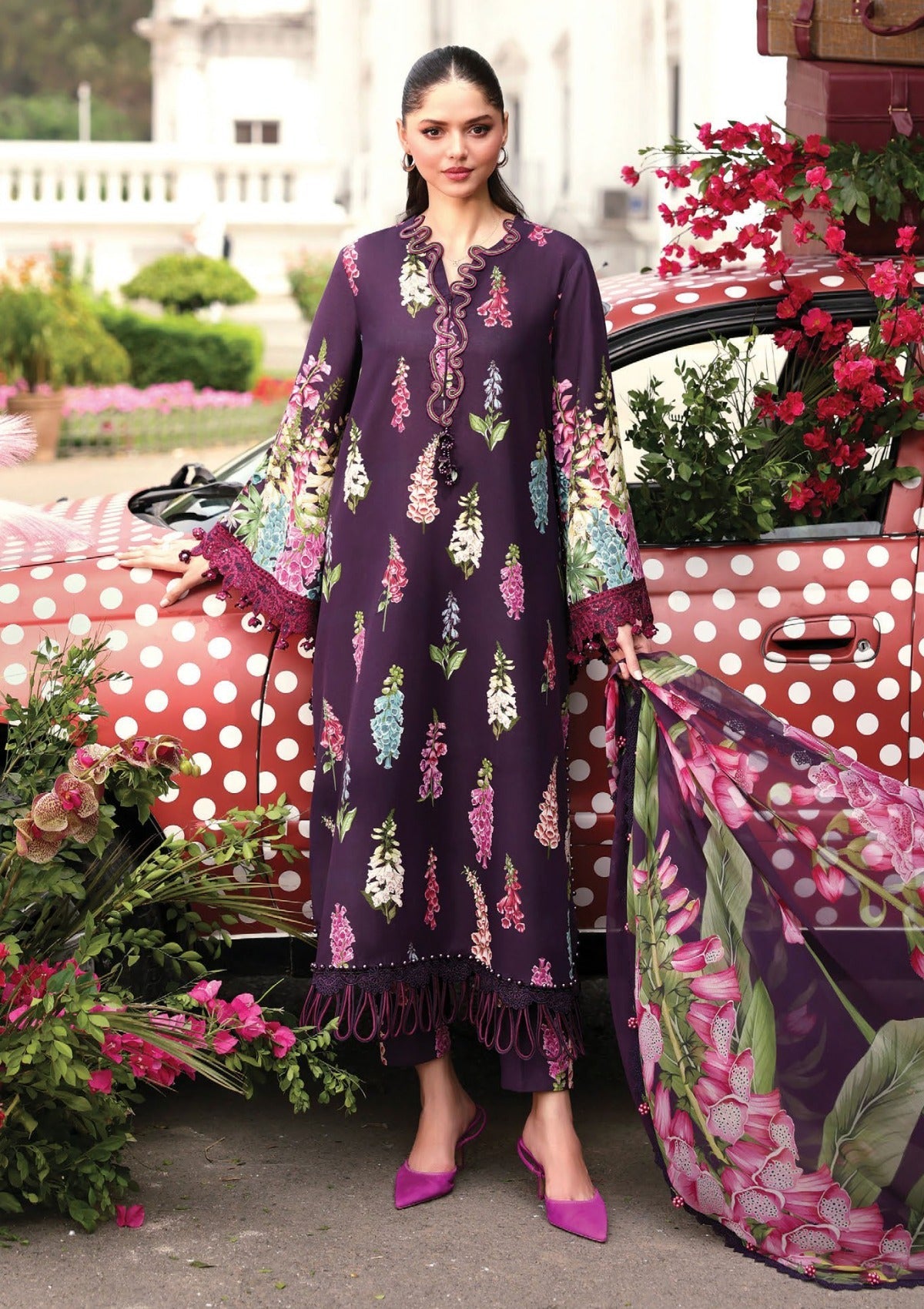MARIA B | 3 PC Printed Lawn Collection – M Print