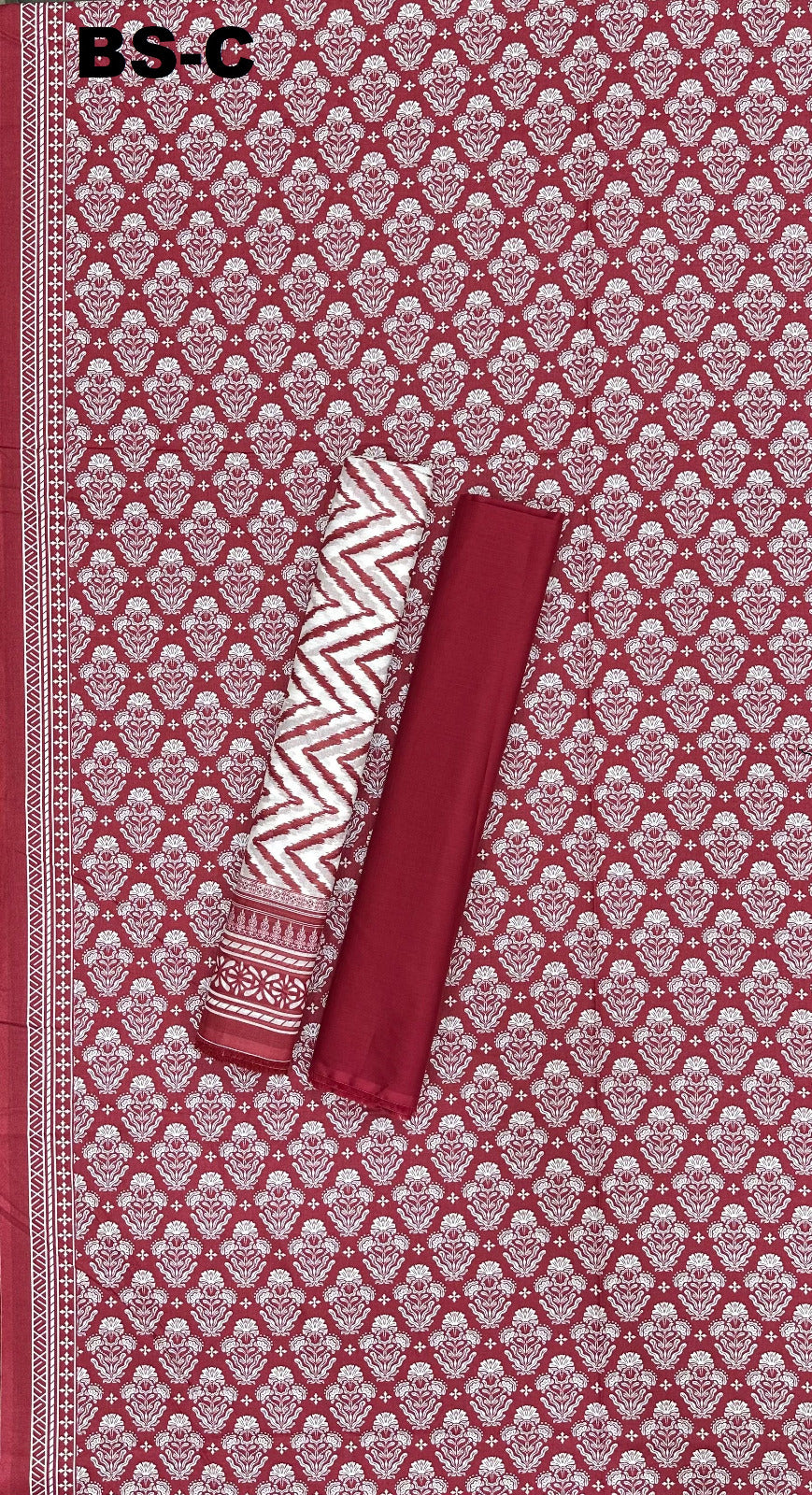 BIN SAEED Unstitched 3 Piece Printed Cotton Collection