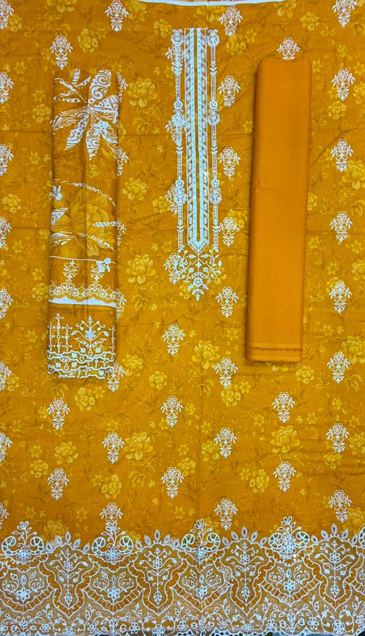 Riwayat Premium Unstitched 3 Piece Embroidered Lawn Collection