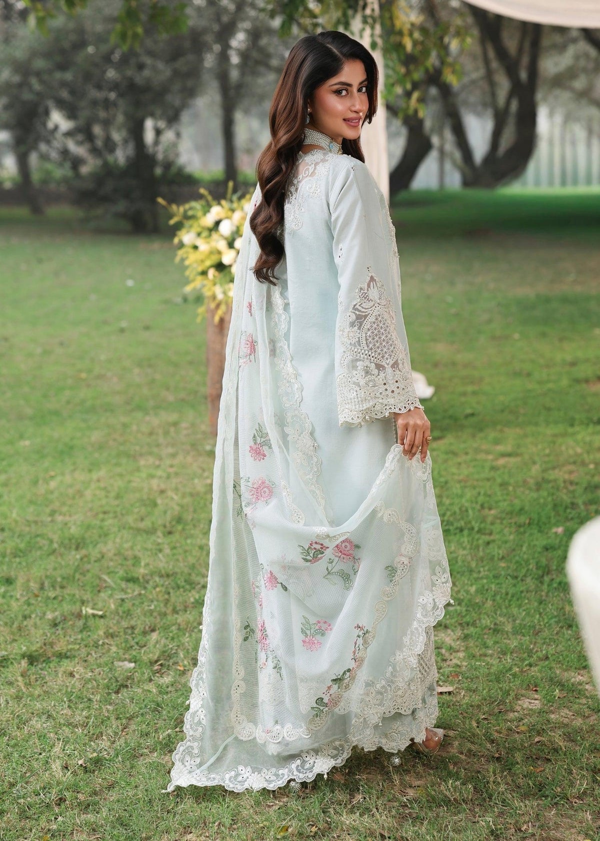 SARDINIA Tales Of Petals | Ocean Waves #1501 Unstitched 3Pc Embroidered Luxury Lawn Collection