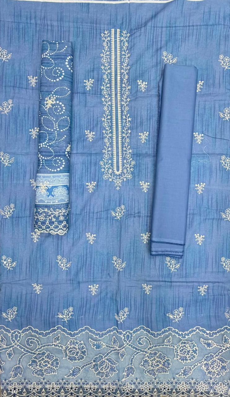 Riwayat Premium Unstitched 3 Piece Embroidered Lawn Collection