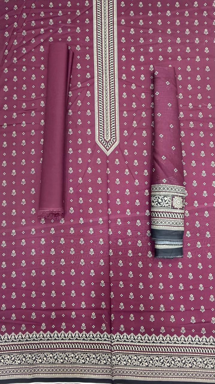 Bin Saeed | Unstitched 3 Piece Printed Lawn Collection.